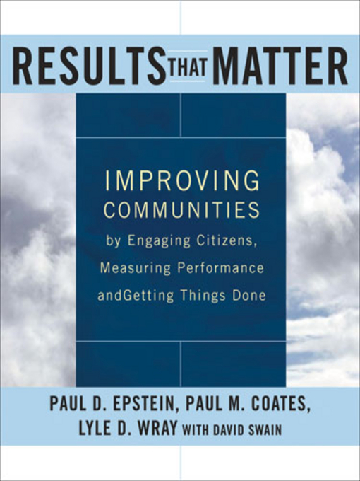 Title details for Results that Matter by Paul D. Epstein - Available